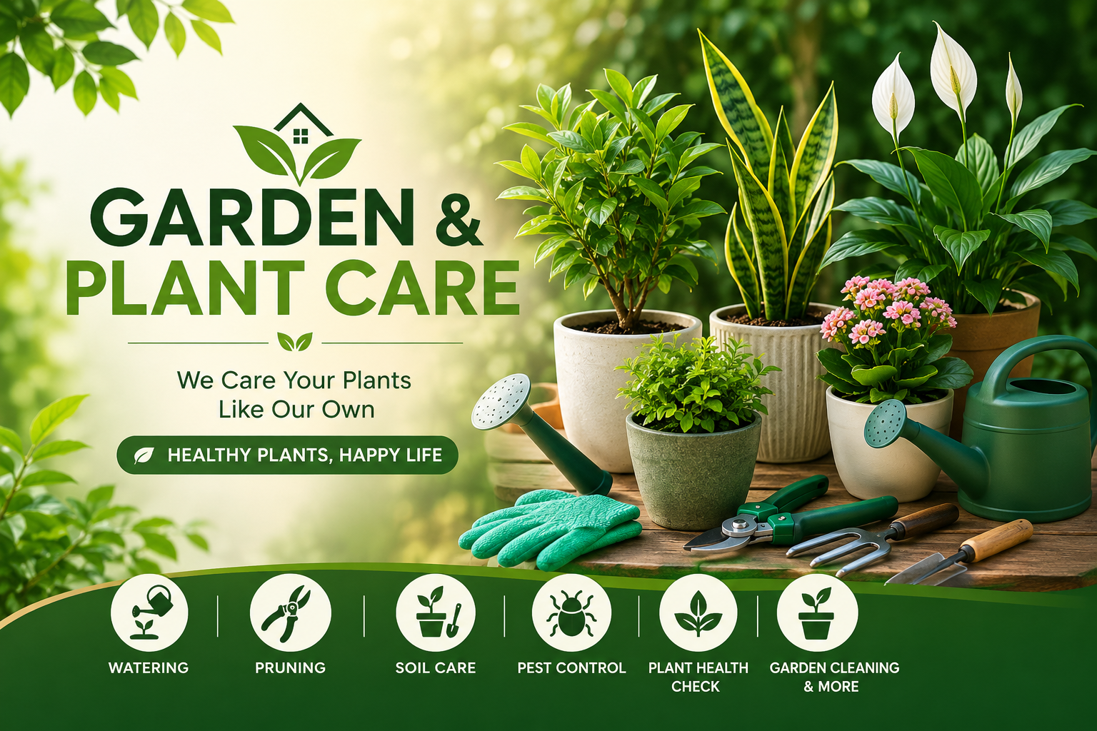 Garden and plant care services by Alpha & More